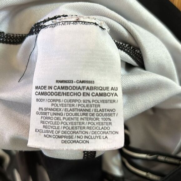 Nike Pro Athletic Grey Camo Capri Leggings Size Large - Picture 6 of 9